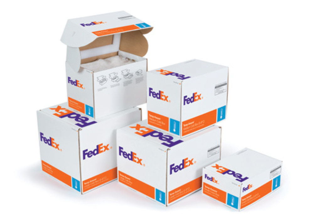 FedEx Cold Shipping Box