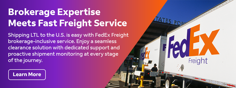 Brokerage Expertise Meets Fast Freight Service. Click here for more details.