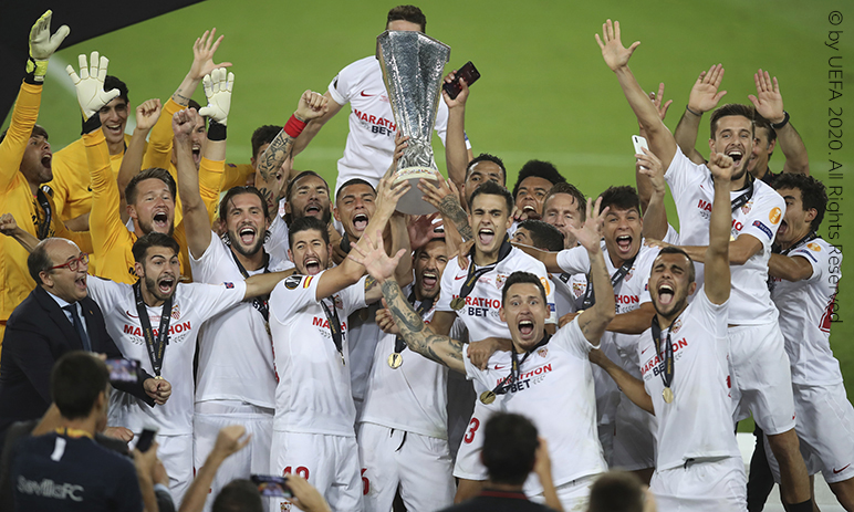 Team celebrating