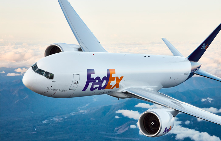 fedex airplane