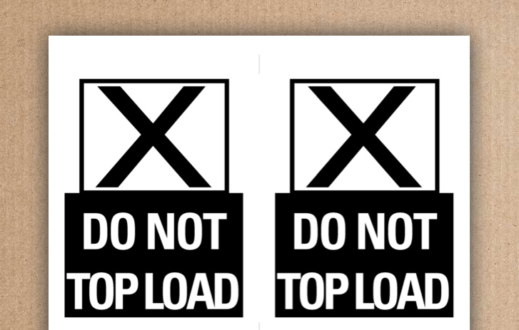 do not topload