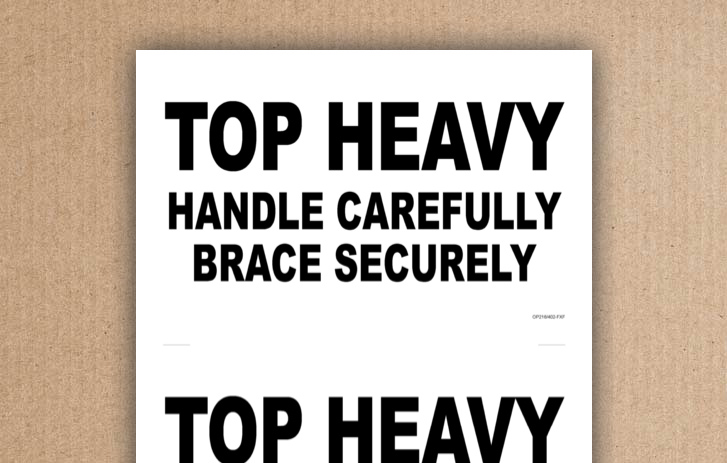 top heavy