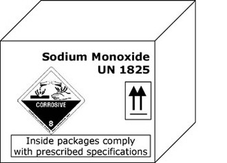 Authorized Single Packaging example: overpacked 49 CFR 173.25